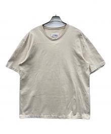 Maison Margiela（メゾンマルジェラ）の古着「半袖カットソー クルーネックTシャツ」｜アイボリー