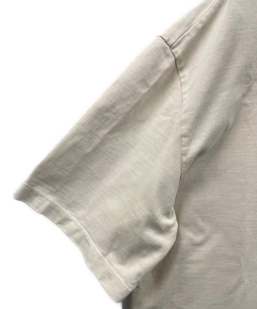 Maison Margiela（メゾンマルジェラ）Maison Margiela (メゾンマルジェラ) 半袖カットソー クルーネックTシャツ アイボリー サイズ:46の古着・服飾アイテム