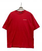 BALENCIAGAバレンシアガ）の古着「半袖カットソー」｜レッド