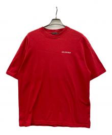 BALENCIAGA（バレンシアガ）の古着「半袖カットソー」｜レッド