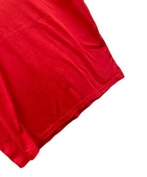 BALENCIAGA（バレンシアガ）BALENCIAGA (バレンシアガ) 半袖カットソー レッド サイズ:Mの古着・服飾アイテム