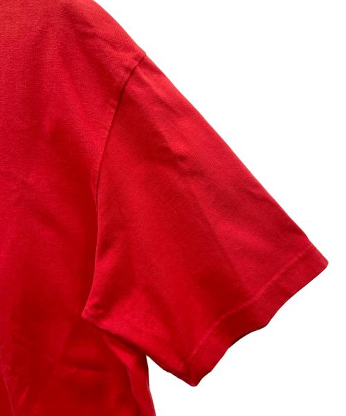 BALENCIAGA（バレンシアガ）BALENCIAGA (バレンシアガ) 半袖カットソー レッド サイズ:Mの古着・服飾アイテム