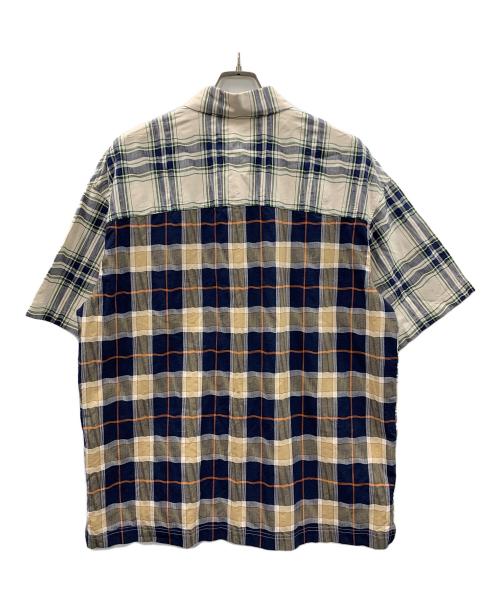 LOEWE（ロエベ）LOEWE (ロエベ) 半袖シャツ アイボリー×ブルー サイズ:37の古着・服飾アイテム
