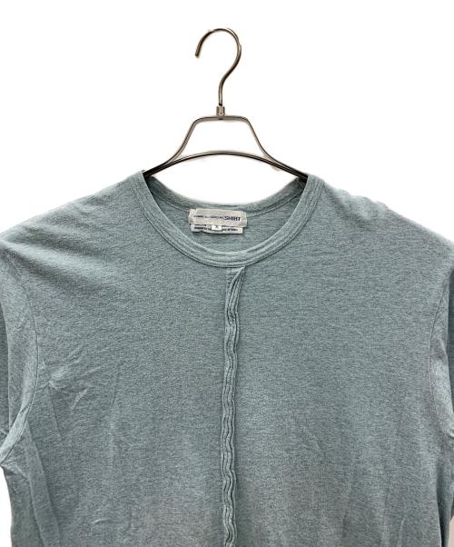COMME des GARCONS SHIRT（コムデギャルソンシャツ）COMME des GARCONS SHIRT (コムデギャルソンシャツ) 半袖カットソー グレー サイズ:Mの古着・服飾アイテム