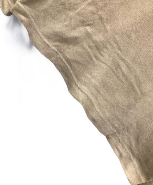 DRIES VAN NOTEN（ドリスヴァンノッテン）DRIES VAN NOTEN (ドリスヴァンノッテン) Vネックカットソー ベージュ サイズ:Lの古着・服飾アイテム