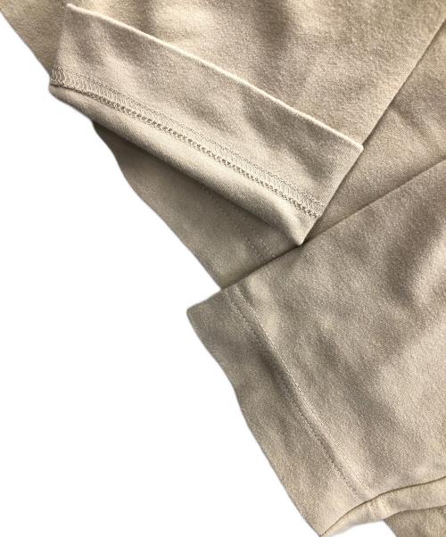 DRIES VAN NOTEN（ドリスヴァンノッテン）DRIES VAN NOTEN (ドリスヴァンノッテン) Vネックカットソー ベージュ サイズ:Lの古着・服飾アイテム