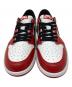 NIKE (ナイキ) スニーカー AIR JORDAN 1 LOW OG(エアジョーダン1 レトロ ロー OG) レッド×ホワイト サイズ:27.5cm 未使用品：17000円