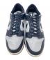 NIKE (ナイキ) スニーカー Dunk Low（ダンク ロー） ネイビー×グレー サイズ:26cm：5000円