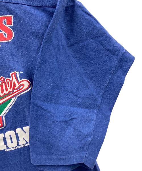 Champion（チャンピオン）Champion (チャンピオン) スウェットシャツ ブルー サイズ:XLの古着・服飾アイテム