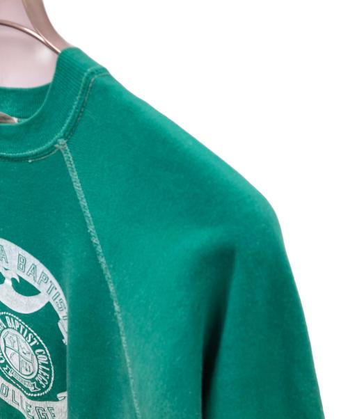 Champion（チャンピオン）Champion (チャンピオン) カレッジロゴスウェット グリーン サイズ:Mの古着・服飾アイテム