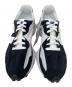NEW BALANCE (ニューバランス) ローカットスニーカー ブラック×ホワイト サイズ:26.5cm 未使用品：7000円