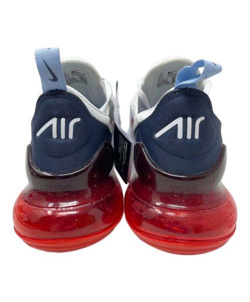 NIKE（ナイキ）NIKE (ナイキ) ローカットスニーカー AIR MAX 270（エア マックス 270） ホワイト サイズ:26.5cm 未使用品の古着・服飾アイテム
