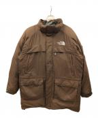 THE NORTH FACEザ ノース フェイス）の古着「ダウンジャケット  MCMURDO PARKA(マクマードパーカー)」｜ブラウン