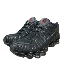 NIKE（ナイキ）の古着「ローカットスニーカー Shox TL "Black and Max Orange"（ショックス TL "ブラック アンド マックスオレンジ"）」｜ブラック