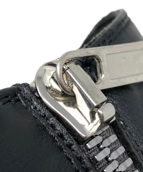 RICK OWENS（リックオウエンス）RICK OWENS (リックオウエンス) カーフレザー ハイカット スニーカー ラモーンズ ブラック サイズ:43の古着・服飾アイテム
