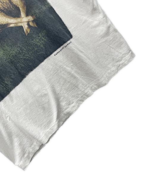 SAINT MICHAEL（セントマイケル）SAINT MICHAEL (セントマイケル) Tシャツ HATE SHEEP（ヘイト シープ） ホワイト サイズ:XLの古着・服飾アイテム