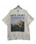 SAINT MICHAEL（セントマイケル）の古着「Tシャツ HATE SHEEP（ヘイト シープ）」｜ホワイト