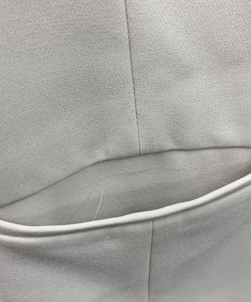 SOEJU（ソージュ）SOEJU (ソージュ) ノーカラージャケット ライトグレー サイズ:Mの古着・服飾アイテム