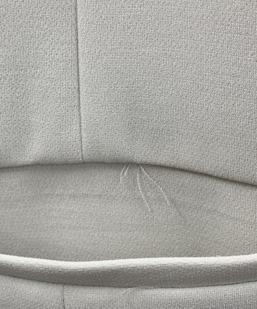 SOEJU（ソージュ）SOEJU (ソージュ) ノーカラージャケット ライトグレー サイズ:Mの古着・服飾アイテム