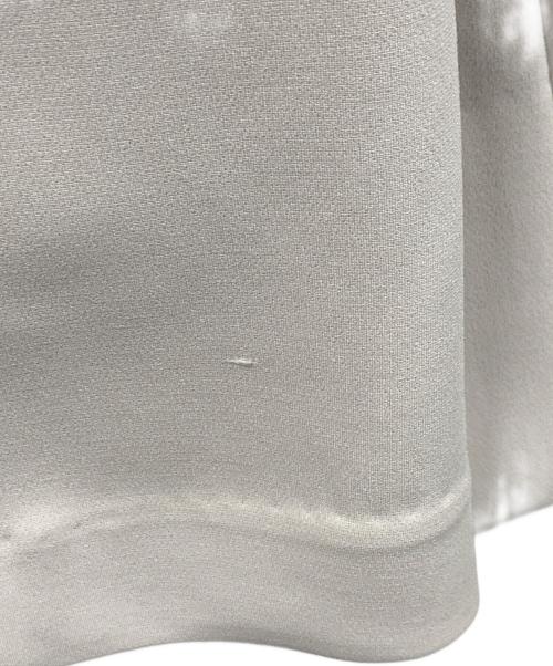 SOEJU（ソージュ）SOEJU (ソージュ) ノーカラージャケット ライトグレー サイズ:Mの古着・服飾アイテム