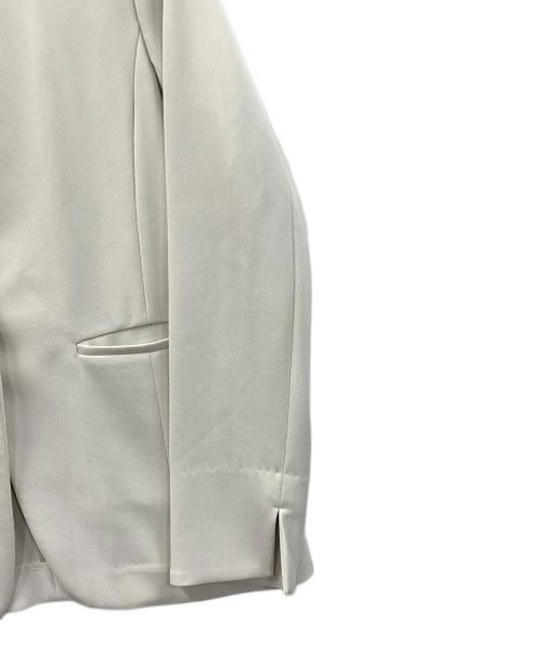 SOEJU（ソージュ）SOEJU (ソージュ) ノーカラージャケット ライトグレー サイズ:Mの古着・服飾アイテム