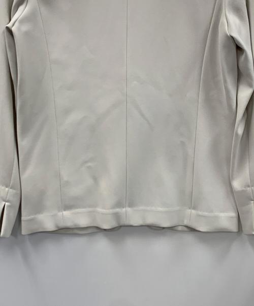 SOEJU（ソージュ）SOEJU (ソージュ) ノーカラージャケット ライトグレー サイズ:Mの古着・服飾アイテム