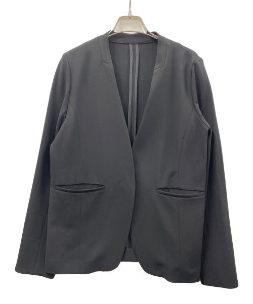 SOEJU（ソージュ）SOEJU (ソージュ) ノーカラージャケット ブラック サイズ:Mの古着・服飾アイテム