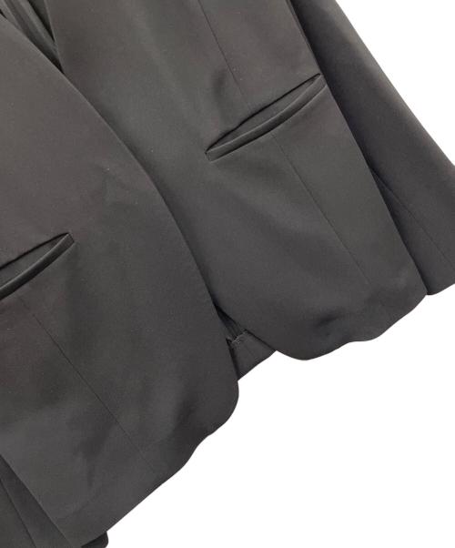 SOEJU（ソージュ）SOEJU (ソージュ) ノーカラージャケット ブラック サイズ:Mの古着・服飾アイテム