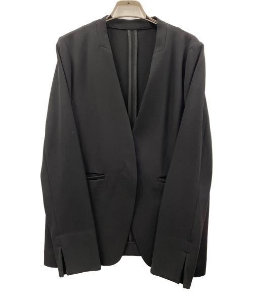 SOEJU（ソージュ）SOEJU (ソージュ) ノーカラージャケット ブラック サイズ:Mの古着・服飾アイテム