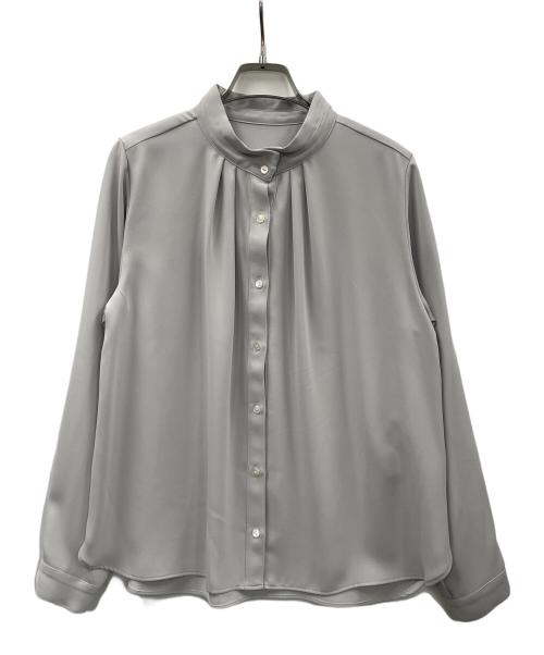 SOEJU（ソージュ）SOEJU (ソージュ) 長袖ブラウス ライトグレー サイズ:Mの古着・服飾アイテム