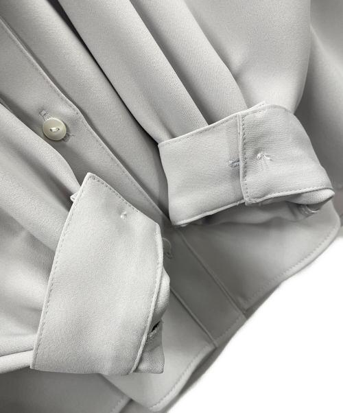 SOEJU（ソージュ）SOEJU (ソージュ) 長袖ブラウス ライトグレー サイズ:Mの古着・服飾アイテム