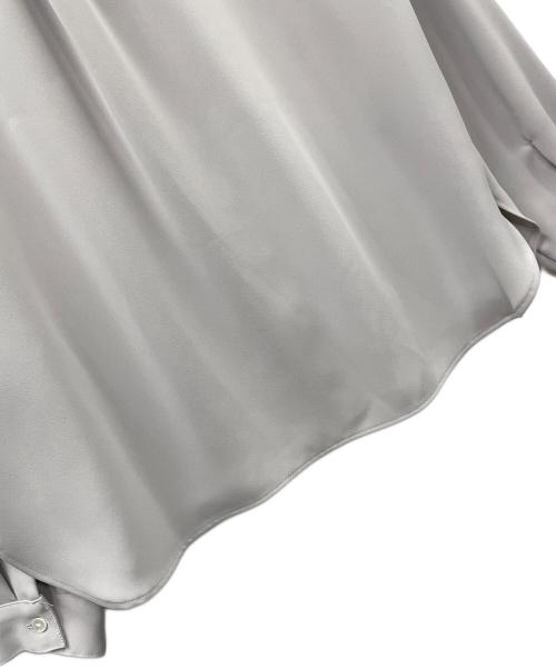 SOEJU（ソージュ）SOEJU (ソージュ) 長袖ブラウス ライトグレー サイズ:Mの古着・服飾アイテム