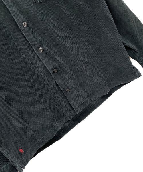 POLO RALPH LAUREN（ポロ・ラルフローレン）POLO RALPH LAUREN (ポロ・ラルフローレン) コーデュロイシャツジャケット ブラック サイズ:Lの古着・服飾アイテム