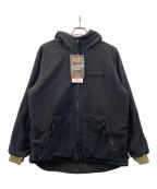 M.I.D.A.ミダ）の古着「フリースジャケット ポーラテック ボアフリース ZIP-UP」｜ブラック