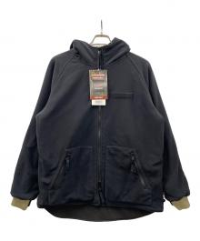 M.I.D.A.（ミダ）の古着「フリースジャケット ポーラテック ボアフリース ZIP-UP」｜ブラック