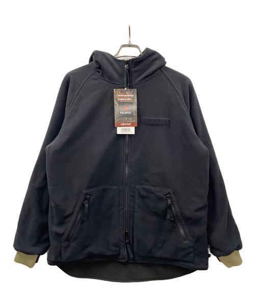 M.I.D.A.（ミダ）M.I.D.A. (ミダ) フリースジャケット ポーラテック ボアフリース ZIP-UP ブラック サイズ:S 未使用品の古着・服飾アイテム