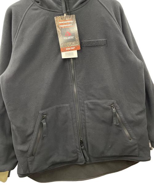 M.I.D.A.（ミダ）M.I.D.A. (ミダ) フリースジャケット ポーラテック ボアフリース ZIP-UP ブラック サイズ:S 未使用品の古着・服飾アイテム