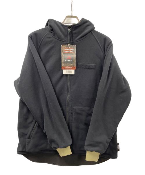M.I.D.A.（ミダ）M.I.D.A. (ミダ) フリースジャケット ポーラテック ボアフリース ZIP-UP ブラック サイズ:S 未使用品の古着・服飾アイテム
