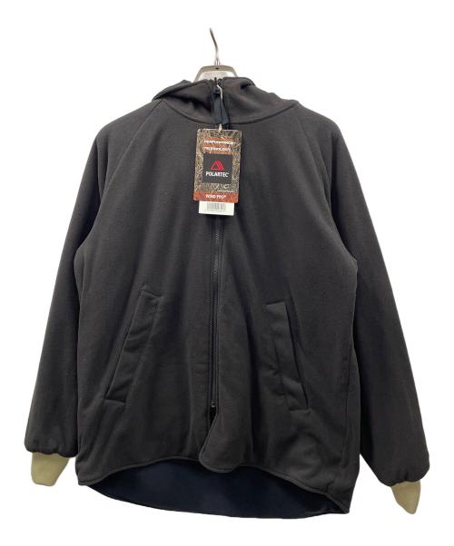 M.I.D.A.（ミダ）M.I.D.A. (ミダ) フリースジャケット ポーラテック ボアフリース ZIP-UP ブラック サイズ:S 未使用品の古着・服飾アイテム