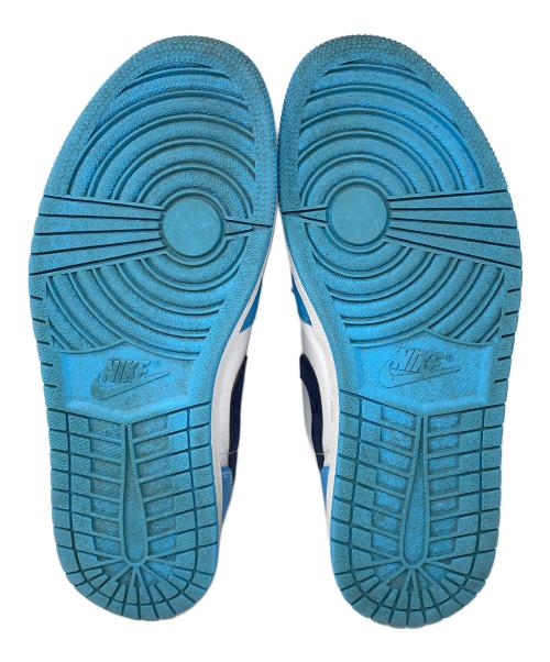 NIKE（ナイキ）NIKE (ナイキ) ローカットスニーカー AIR JORDAN 1 LOW（エアジョーダン1ロー） スカイブルー×ブラック サイズ:27.5cmの古着・服飾アイテム