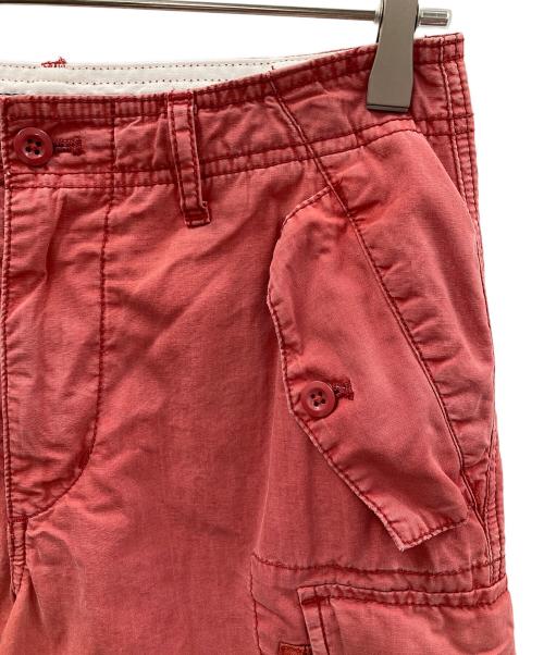 POLO RALPH LAUREN（ポロ・ラルフローレン）POLO RALPH LAUREN (ポロ・ラルフローレン) カーゴハーフパンツ ピンク サイズ:28の古着・服飾アイテム