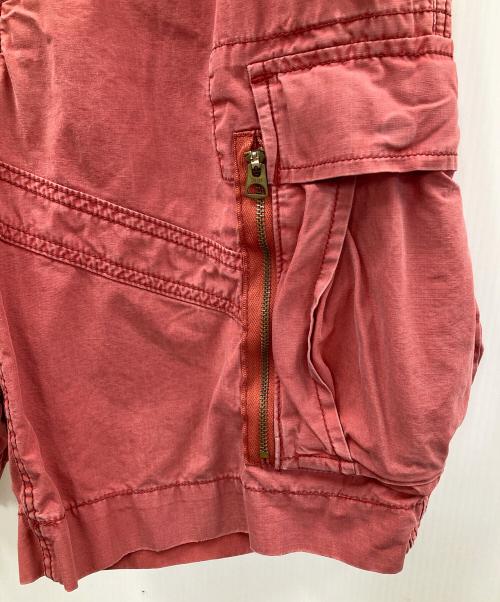 POLO RALPH LAUREN（ポロ・ラルフローレン）POLO RALPH LAUREN (ポロ・ラルフローレン) カーゴハーフパンツ ピンク サイズ:28の古着・服飾アイテム