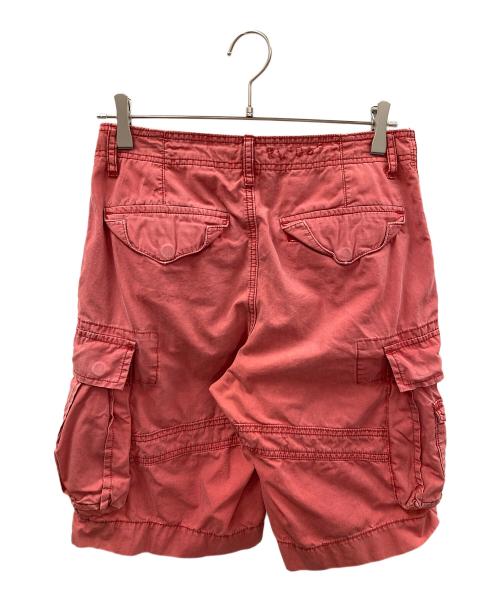 POLO RALPH LAUREN（ポロ・ラルフローレン）POLO RALPH LAUREN (ポロ・ラルフローレン) カーゴハーフパンツ ピンク サイズ:28の古着・服飾アイテム