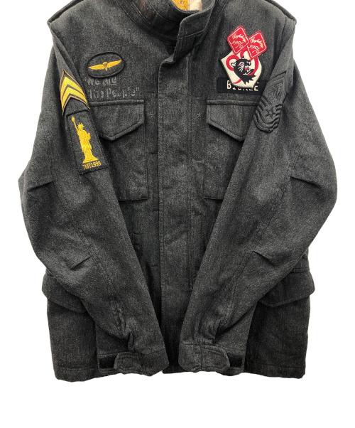 TMT（ティーエムティー）TMT (ティーエムティー) M65ジャケット グレー サイズ:Sの古着・服飾アイテム