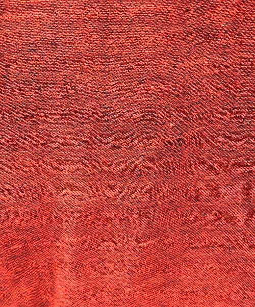RATS（ラッツ）RATS (ラッツ) オープンカラーシャツ 23SS NATIVE JAQUARD SHIRT（2023年春夏 ネイティブ ジャガード シャツ） レッド サイズ:Lの古着・服飾アイテム