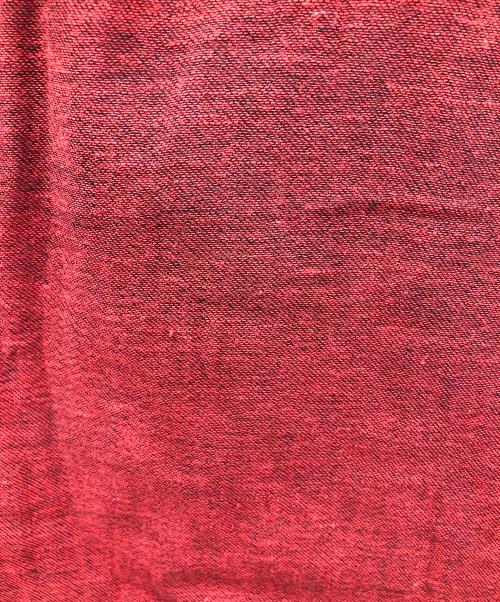 RATS（ラッツ）RATS (ラッツ) オープンカラーシャツ 23SS NATIVE JAQUARD SHIRT（2023年春夏 ネイティブ ジャガード シャツ） レッド サイズ:Lの古着・服飾アイテム