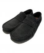 CLARKSクラークス）の古着「ローファー Wallabee Loafer（ワラビー ローファー）」｜ブラック
