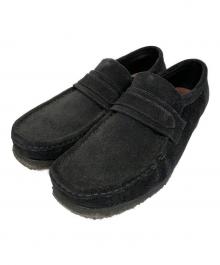 CLARKS（クラークス）の古着「ローファー Wallabee Loafer（ワラビー ローファー）」｜ブラック