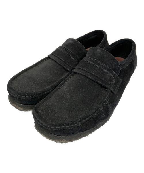 CLARKS（クラークス）CLARKS (クラークス) ローファー Wallabee Loafer（ワラビー ローファー） ブラック サイズ:EU42の古着・服飾アイテム