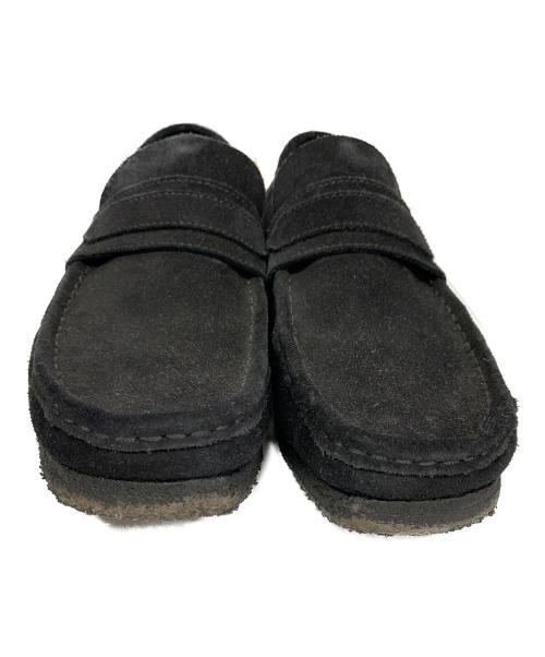CLARKS（クラークス）CLARKS (クラークス) ローファー Wallabee Loafer（ワラビー ローファー） ブラック サイズ:EU42の古着・服飾アイテム